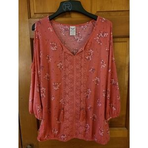 Faded Glory 3/4 sleeve shirt